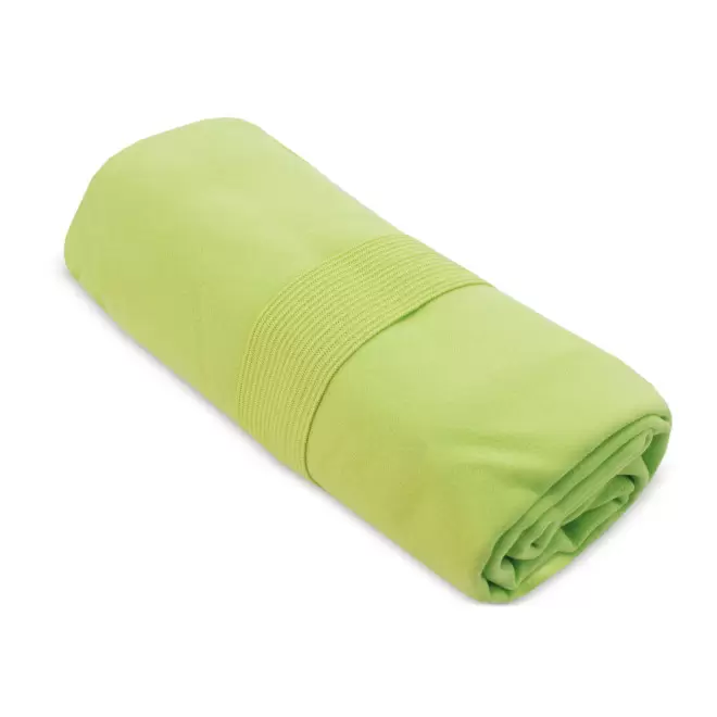SERVIETTE PUBLICITAIRE MICROFIBRE 'MELLOW 40X90' - vert pomme