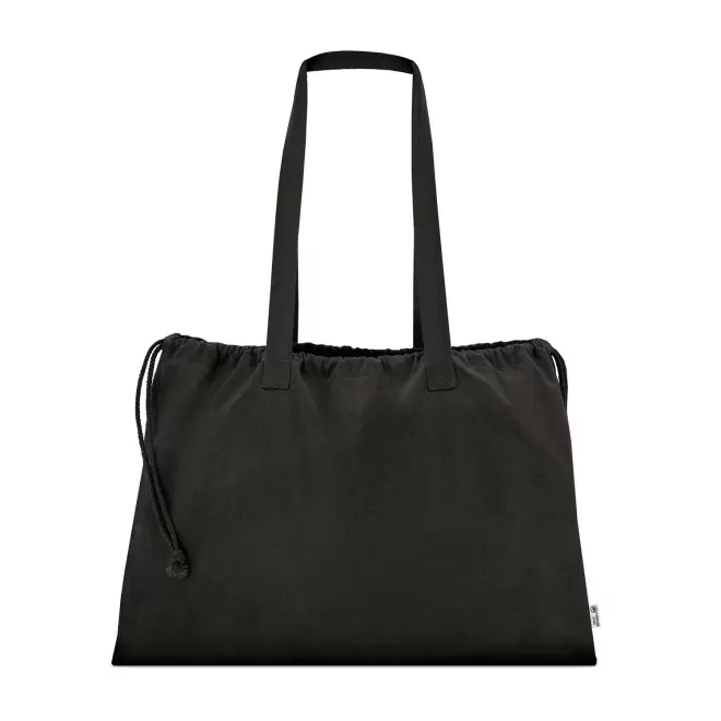 SAC AVEC CORDON DE SERRAGE PERSONNALISABLE 'SYSTOM COUL' - noir