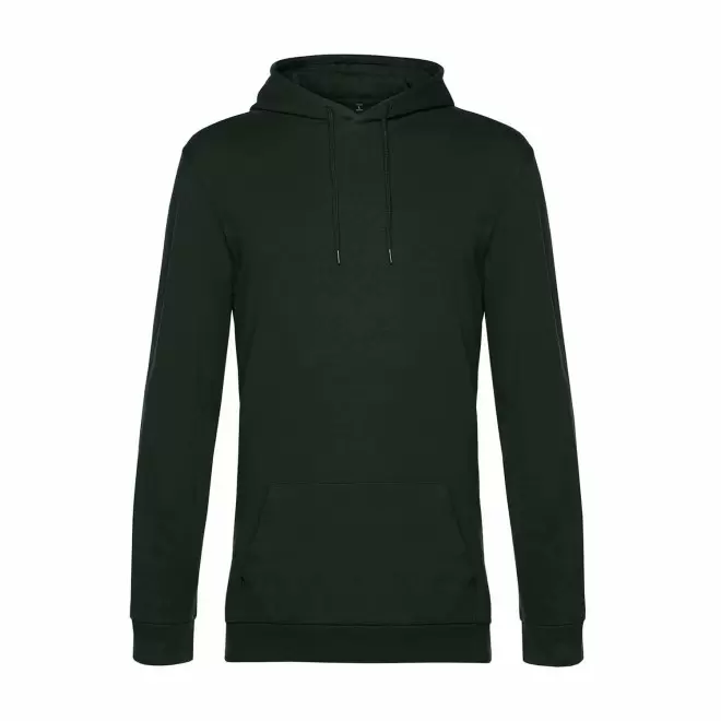 SWEAT CAPUCHE MIXTE PERSONNALISABLE 'TERRY' - vert forêt