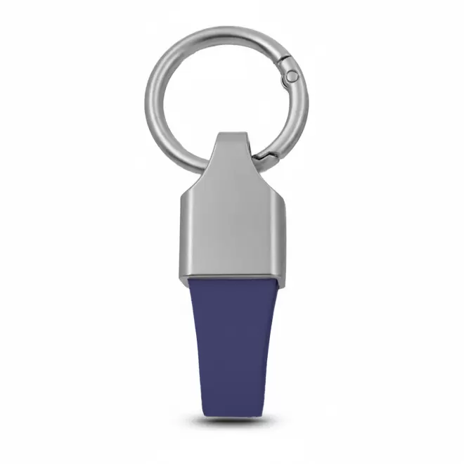 PORTE CLE AUTOMOBILE EN PU PERSONNALISABLE 'ZELIOS' - bleu réflexe