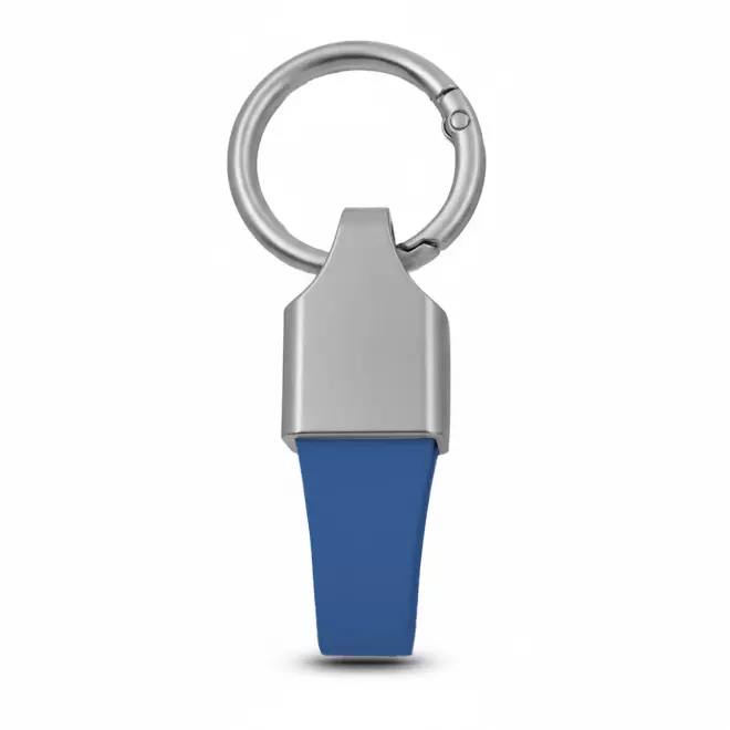 PORTE CLE AUTOMOBILE EN PU PERSONNALISABLE 'ZELIOS' - bleu royal