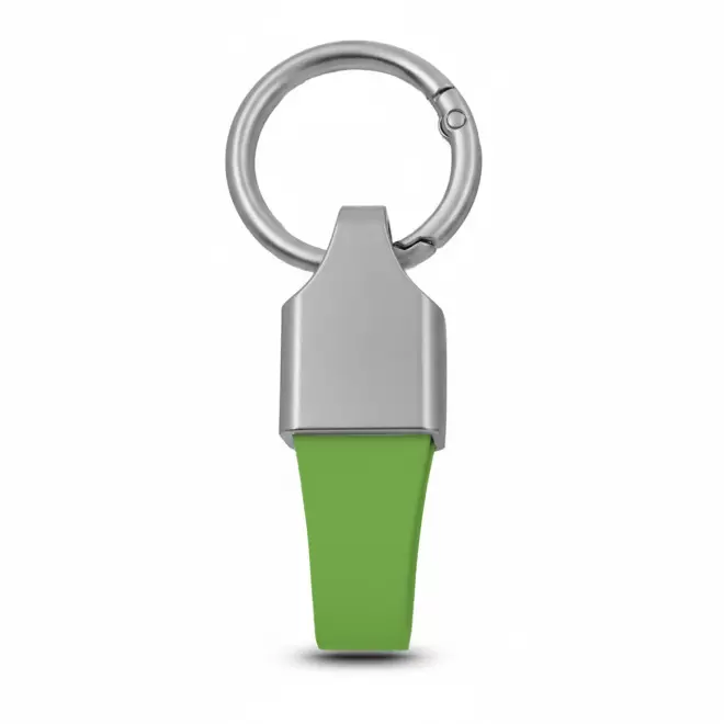 PORTE CLE AUTOMOBILE EN PU PERSONNALISABLE 'ZELIOS' - vert clair