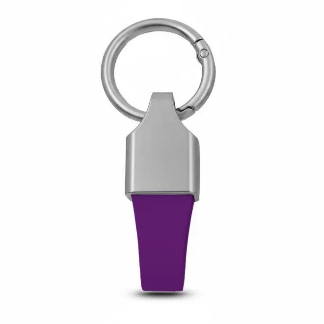 PORTE CLE AUTOMOBILE EN PU PERSONNALISABLE 'ZELIOS' - violet