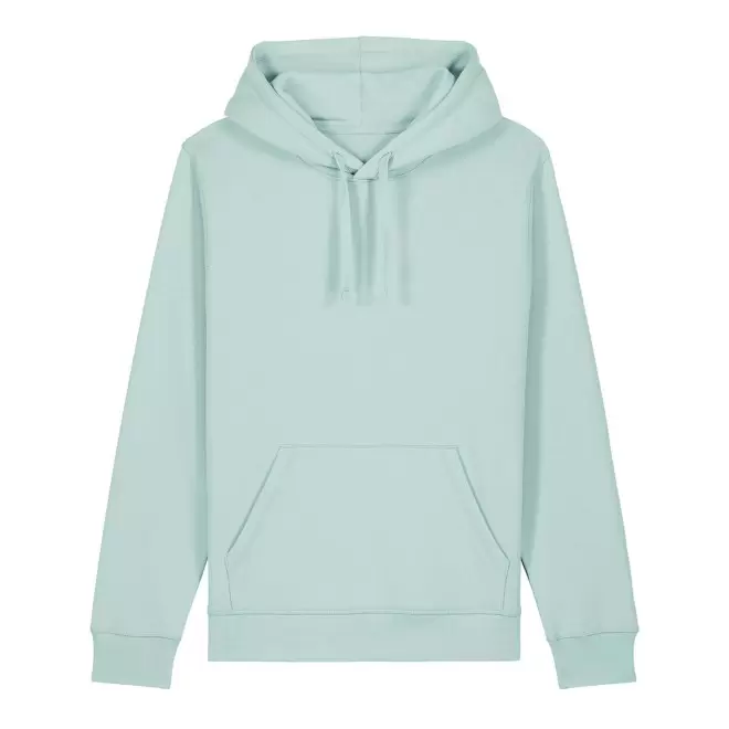 SWEAT-SHIRT CAPUCHE MIXTE PERSONNALISE 'DRUMMER 2.0' - vert menthe