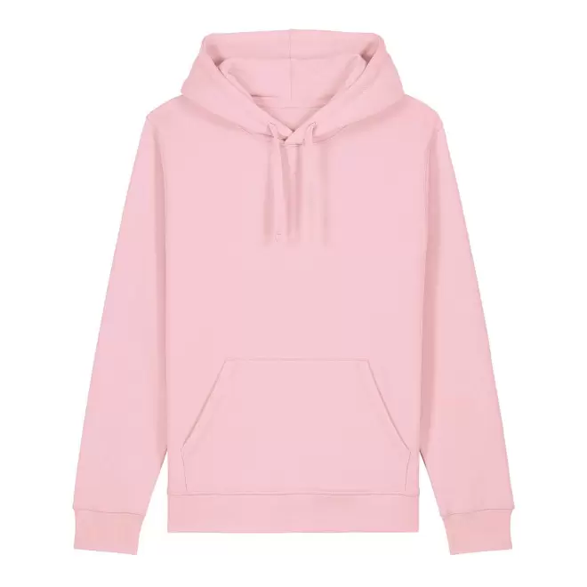SWEAT-SHIRT CAPUCHE MIXTE PERSONNALISE 'DRUMMER 2.0' - rose pâle