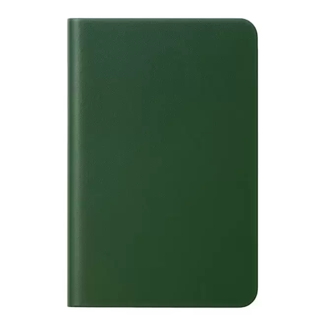 CARNET PU SOUPLE A5 PERSONNALISABLE 'LUGHA' - vert