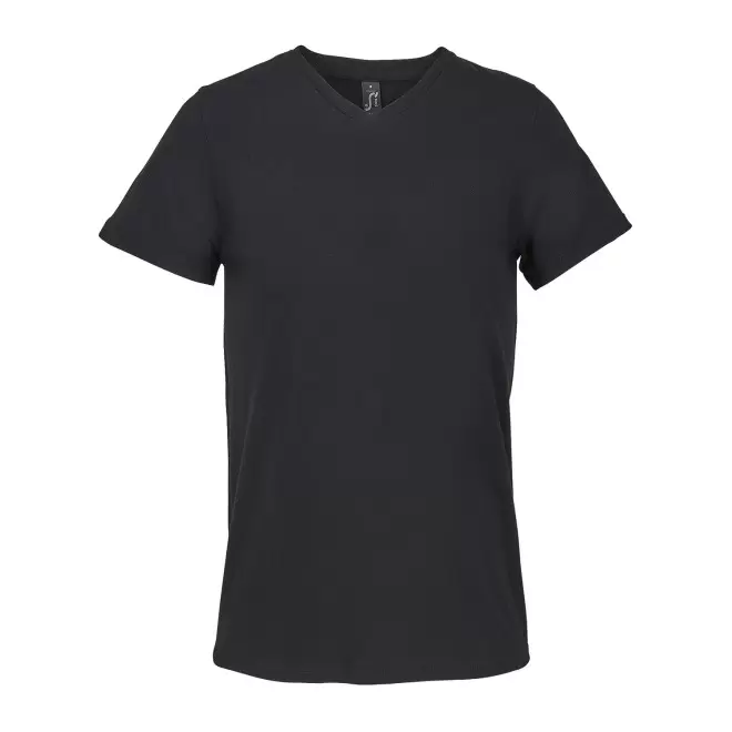 TEE-SHIRT MIXTE COULEUR PERSONNALISABLE 'REGENT V' - noir
