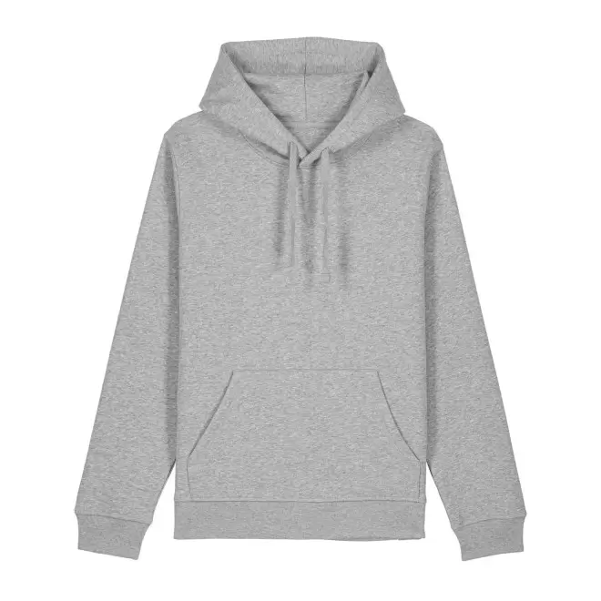 SWEAT-SHIRT CAPUCHE MIXTE PERSONNALISE 'DRUMMER 2.0' - gris chiné