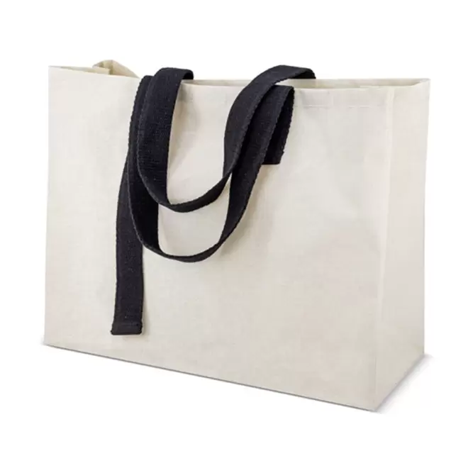 SAC XXL FERMETURE PRESSION PERSONNALISABLE 'YADINO' - écru