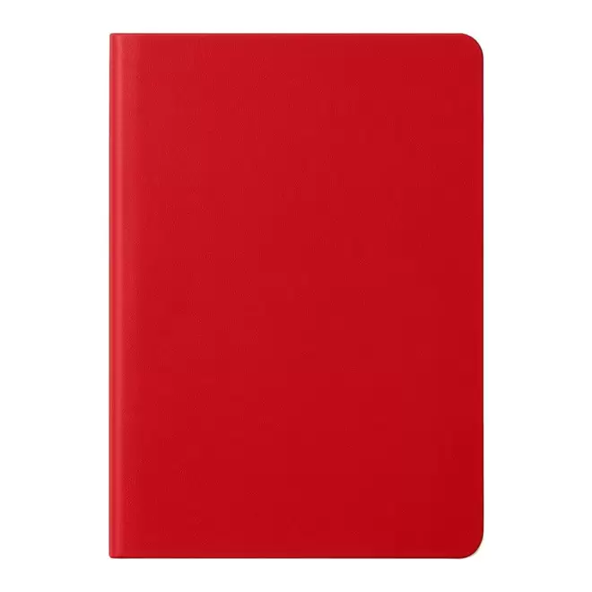 CARNET PUBLICITAIRE PU SOUPLE A6 'LUGHA' - rouge