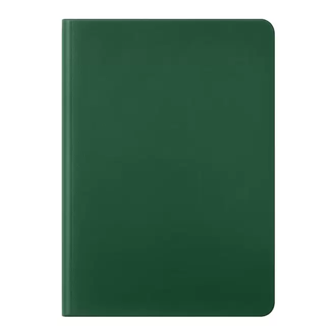CARNET PUBLICITAIRE PU SOUPLE A6 'LUGHA' - vert