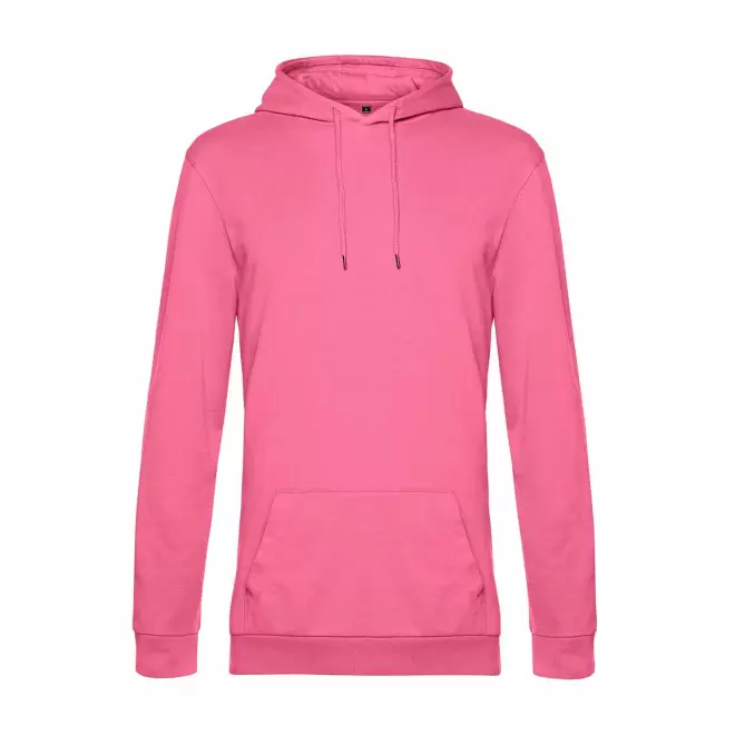 SWEAT CAPUCHE MIXTE PERSONNALISABLE 'TERRY' - fuchsia