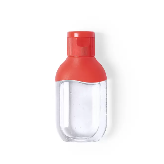 GEL NETTOYANT MAIN PERSONNALISABLE 'VIXA' - rouge