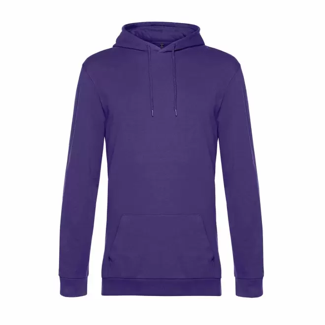 SWEAT CAPUCHE MIXTE PERSONNALISABLE 'TERRY' - violet