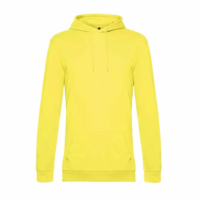 SWEAT CAPUCHE MIXTE PERSONNALISABLE 'TERRY' - jaune