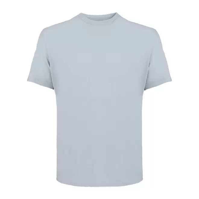 TEE-SHIRT MIXTE COULEUR PERSONNALISABLE 'TUNER' - bleu clair