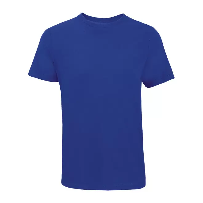 TEE-SHIRT MIXTE COULEUR PERSONNALISABLE 'TUNER' - bleu royal