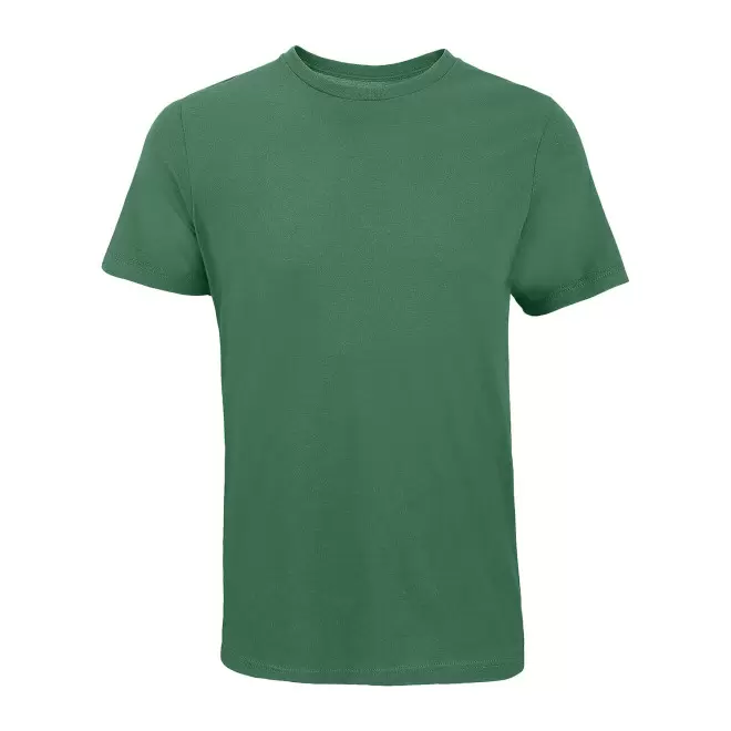 TEE-SHIRT MIXTE COULEUR PERSONNALISABLE 'TUNER' - vert