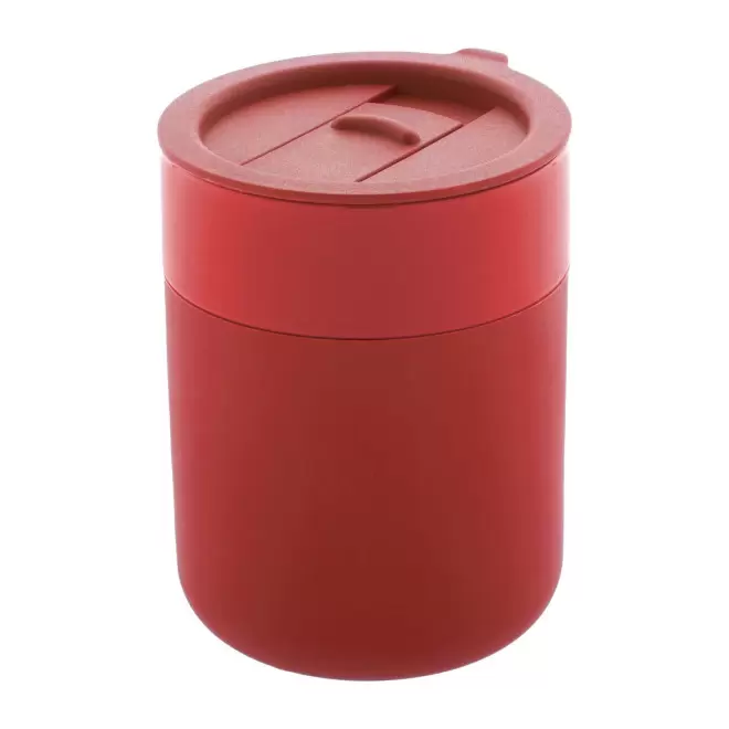 MUG PERSONNALISE EN CERAMIQUE ET SILICONE 'CERAMU'  - rouge