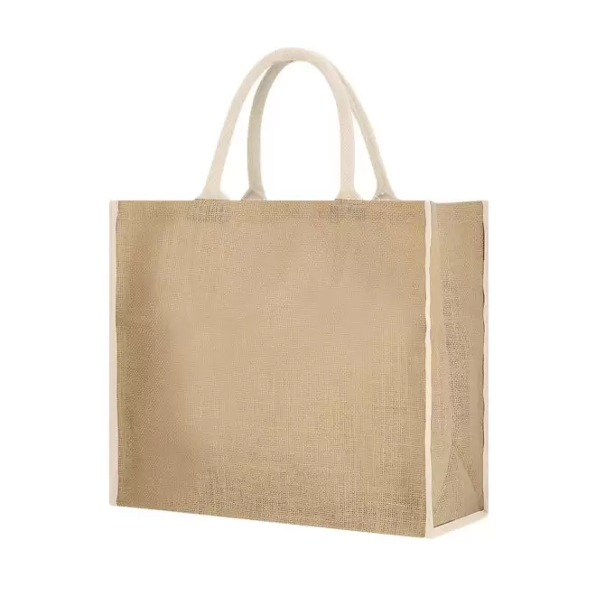 SAC EN JUTE PERSONNALISABLE 'FALAS' - naturel