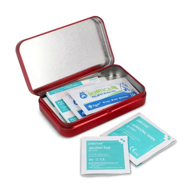 TROUSSE DE SECOURS PERSONNALISABLE 'ATLOS' - rouge