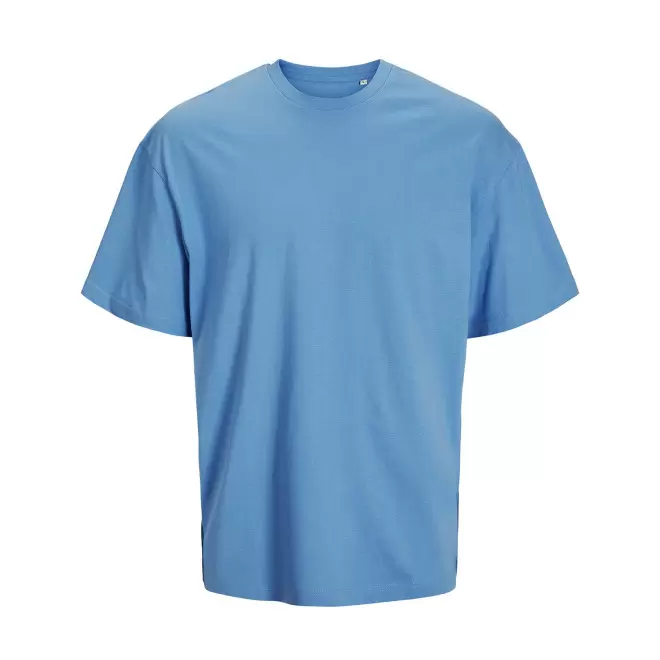 TEE-SHIRT MIXTE OVERSIZE PERSONNALISE 'JACKTO' 180G/M2 - bleu clair