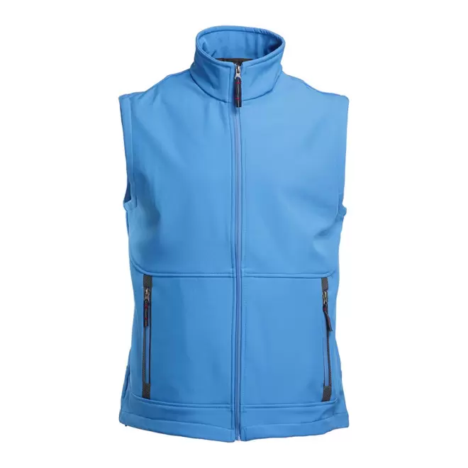 SOFTSHELL HOMME PERSONNALISEE 3 COUCHES 'FASTNEST' - bleu