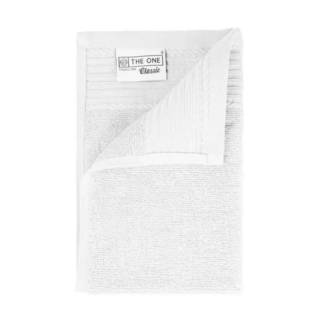 SERVIETTE PUBLICITAIRE COTON 'PUREL 30X50' - blanc