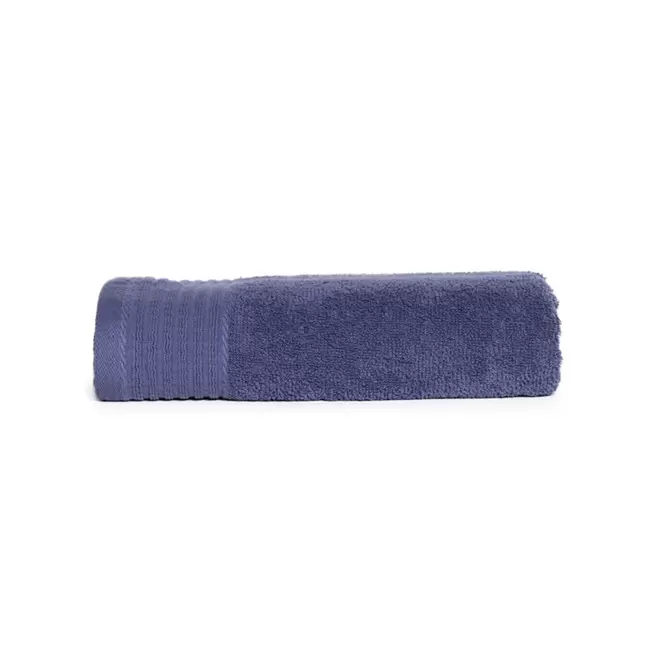 SERVIETTE PUBLICITAIRE COTON 'PUREL 50X100' - bleu denim