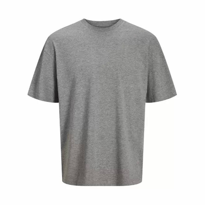 TEE-SHIRT MIXTE OVERSIZE PERSONNALISE 'JACKTO' 180G/M2 - gris clair