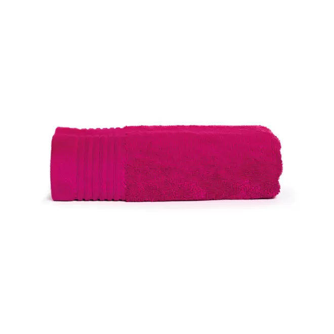 SERVIETTE PUBLICITAIRE COTON 'PUREL 50X100' - magenta