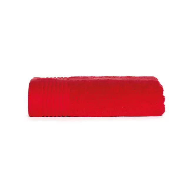SERVIETTE PUBLICITAIRE COTON 'PUREL 50X100' - rouge