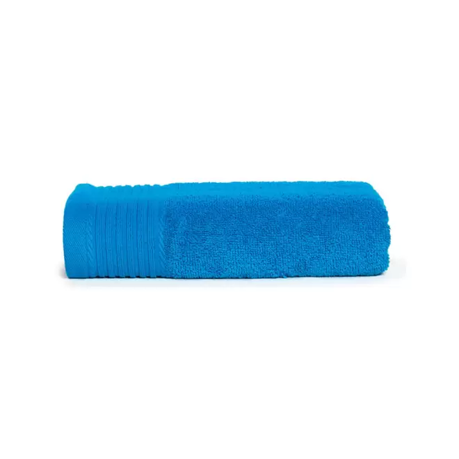 SERVIETTE PUBLICITAIRE COTON 'PUREL 70X140' - bleu aqua
