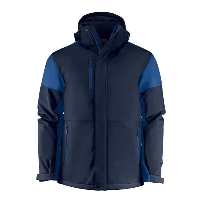SOFTSHELL HOMME PERSONNALISEE 'PRIME PADDED' - marine/royal