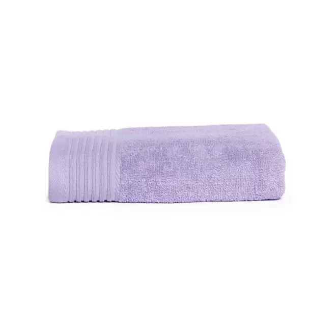 SERVIETTE PUBLICITAIRE COTON 'PUREL 70X140' - lavande