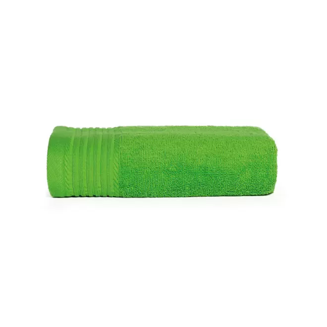 SERVIETTE PUBLICITAIRE COTON 'PUREL 70X140' - vert citron