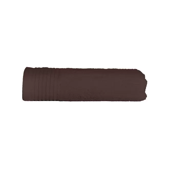 SERVIETTE PUBLICITAIRE COTON 'PUREL 70X140' - taupe
