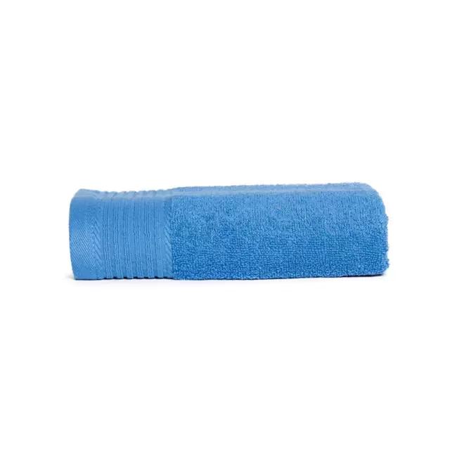 SERVIETTE PUBLICITAIRE COTON 'PUREL 70X140' - bleu turquoise