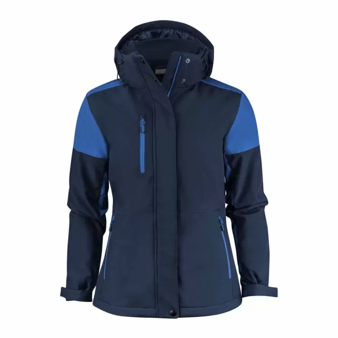 SOFTSHELL FEMME PERSONNALISEE 'PRIME PADDED' - marine/royal