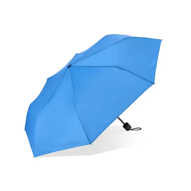 PARAPLUIE PLIANT PERSONNALISABLE 'BOURGOU' - bleu