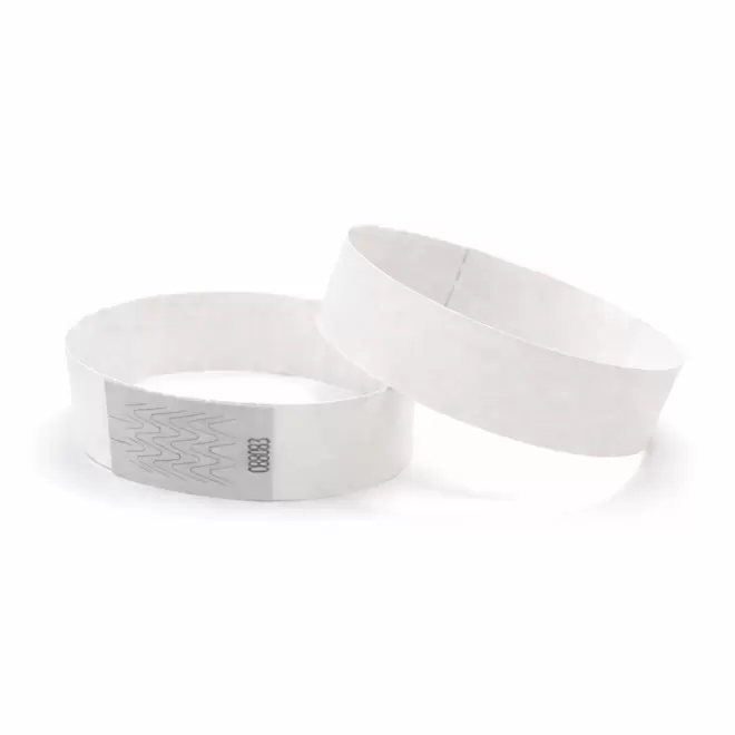BRACELET PAPIER BIODEGRADABLE PERSONNALISABLE 'GUEST' - quadrichromie