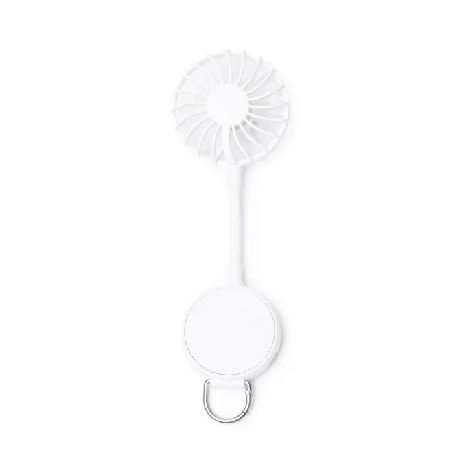 VENTILATEUR TELEPHONE PERSONNALISABLE 'WIND MAGNETIQUE' - blanc