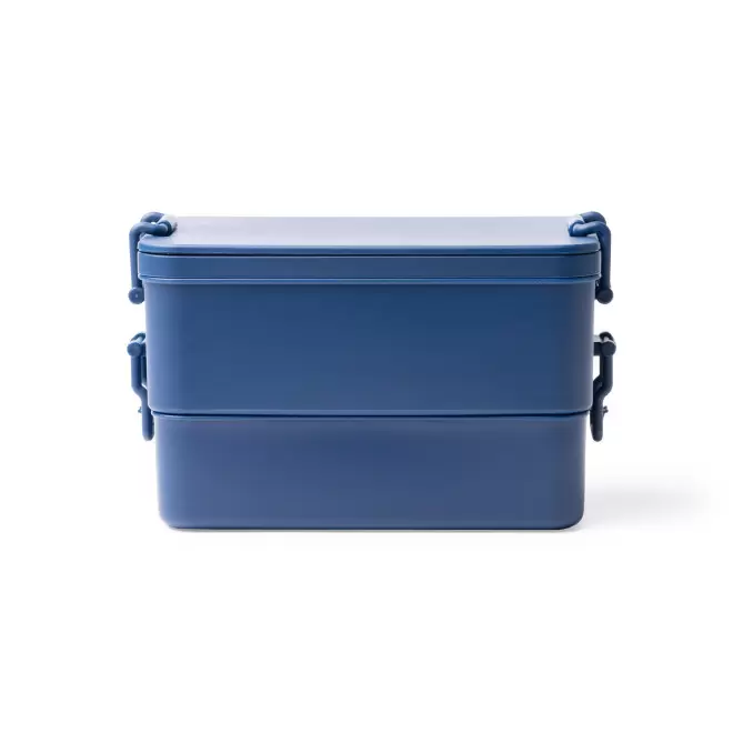 LUNCH BOX PERSONNALISABLE EN PP 2.3L 'KERLE MAX' - bleu foncé
