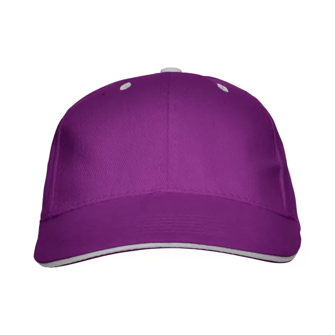 CASQUETTE PERSONNALISABLE SANDWICH ADULTE 'EDGE' - violet
