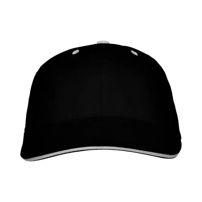 CASQUETTE PERSONNALISABLE SANDWICH ADULTE 'EDGE' - noir