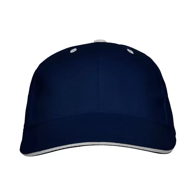 CASQUETTE PERSONNALISABLE SANDWICH ADULTE 'EDGE' - bleu marine