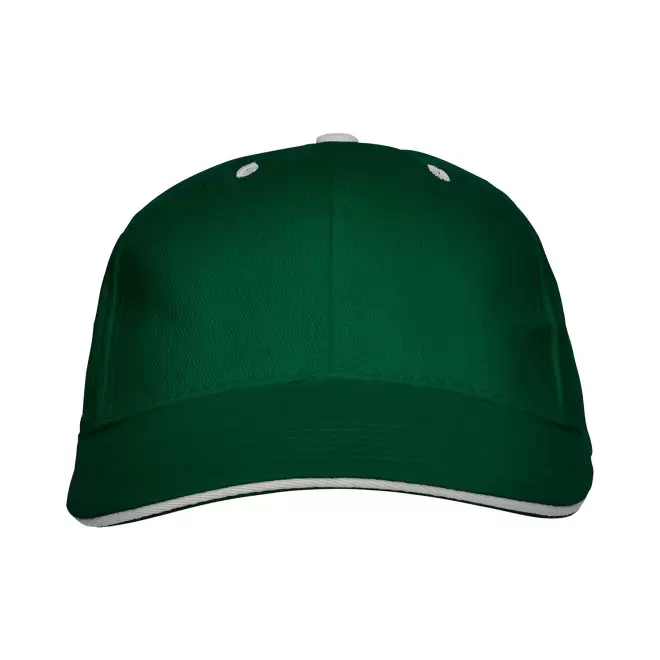 CASQUETTE PERSONNALISABLE SANDWICH ADULTE 'EDGE' - vert bouteille
