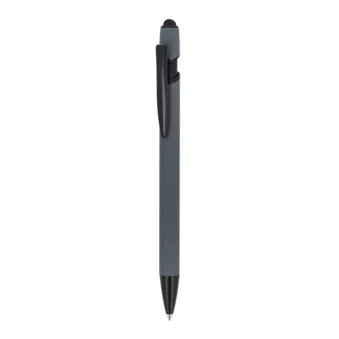 STYLO STYLET PUBLICITAIRE 'PRINCY BLACK RECYCLE' - gris