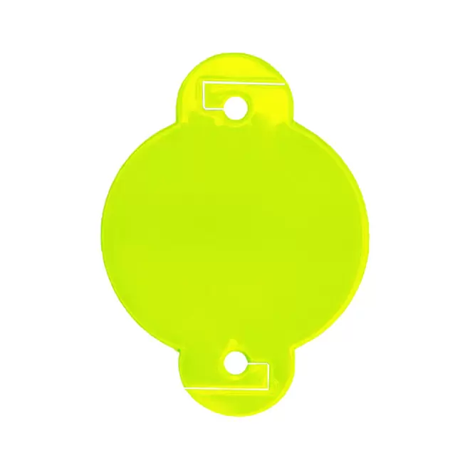 REFLECTEURS DE RAYONS VELO PERSONNALISABLE 'SPOKE CAPS' - jaune