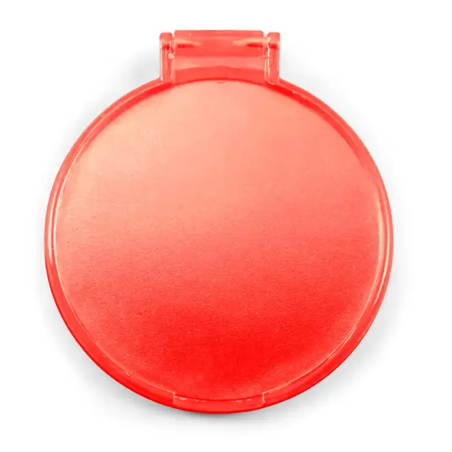 MIROIR DE POCHE PUBLICITAIRE 'BEAUTY' - rouge
